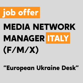 Join our team, location Italy